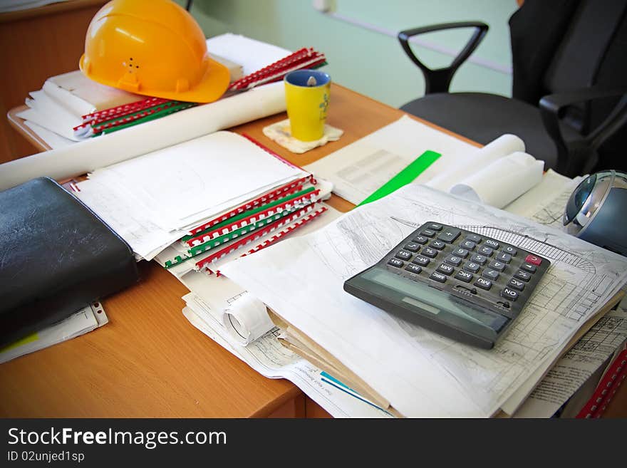 Job as an engineer in the construction