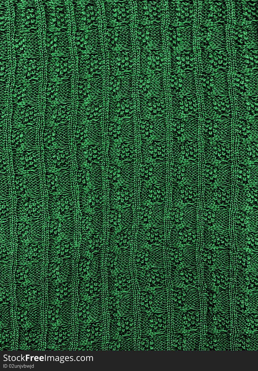 Close-up of a piece of knit fabric. Close-up of a piece of knit fabric