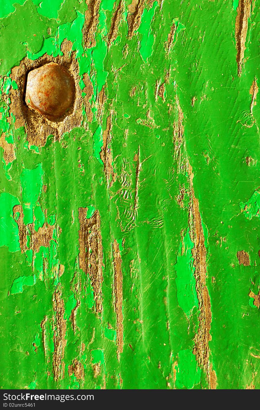 Green Wood Texture