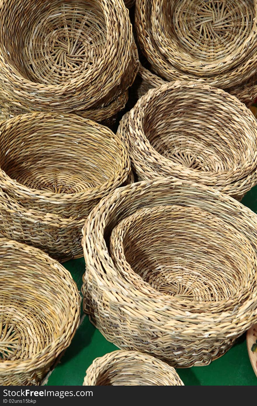 Some traditional baskets from Sardinia