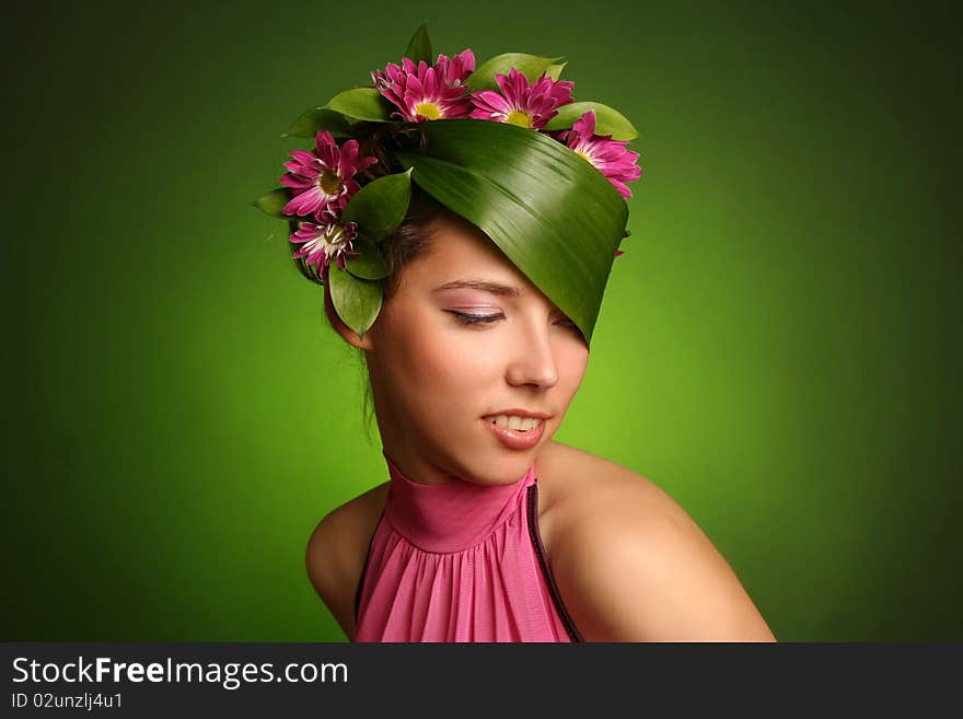 Bouquet On Head