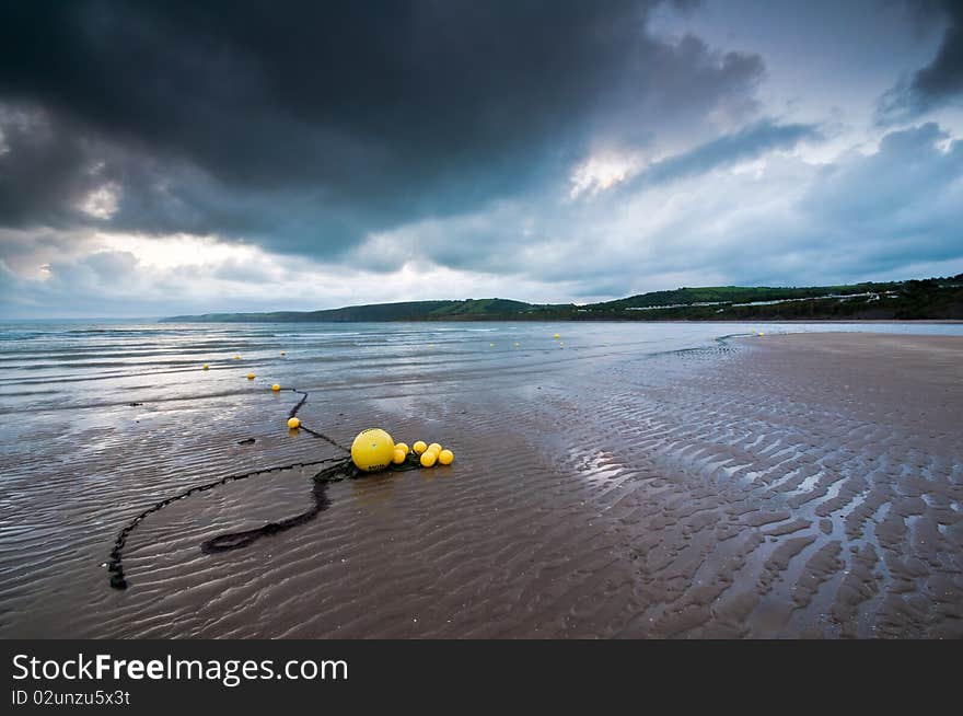 Yellow Beach Buoys