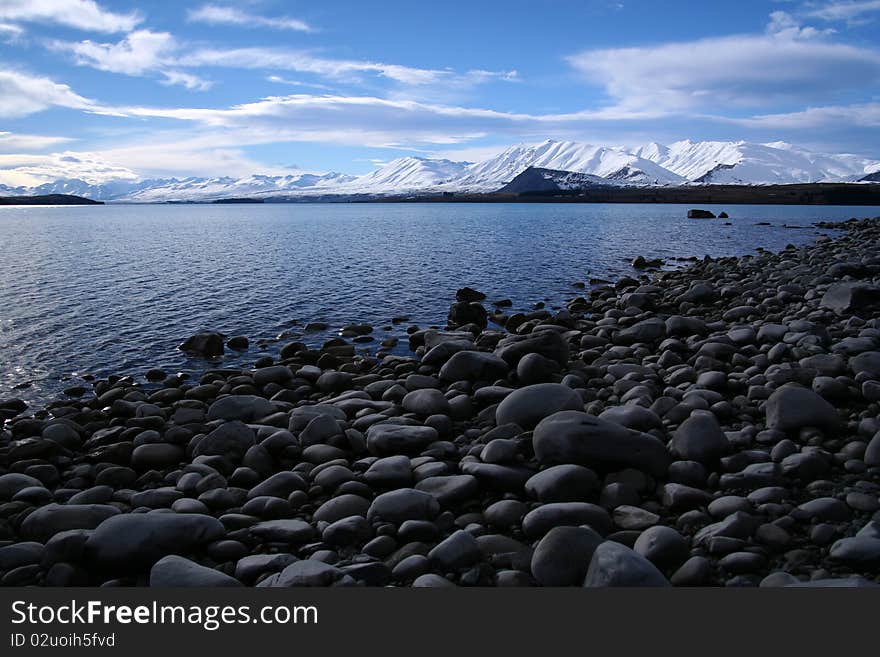 Lake Tekapo in Winter