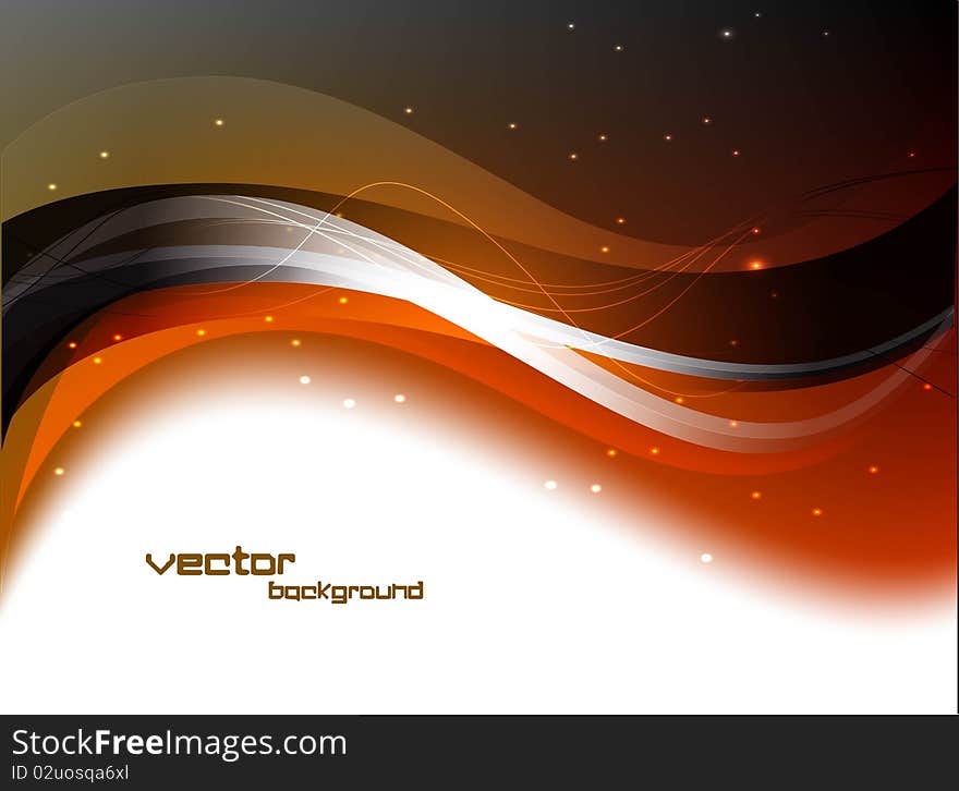 Abstract colorful creative background Vector wave. Abstract colorful creative background Vector wave