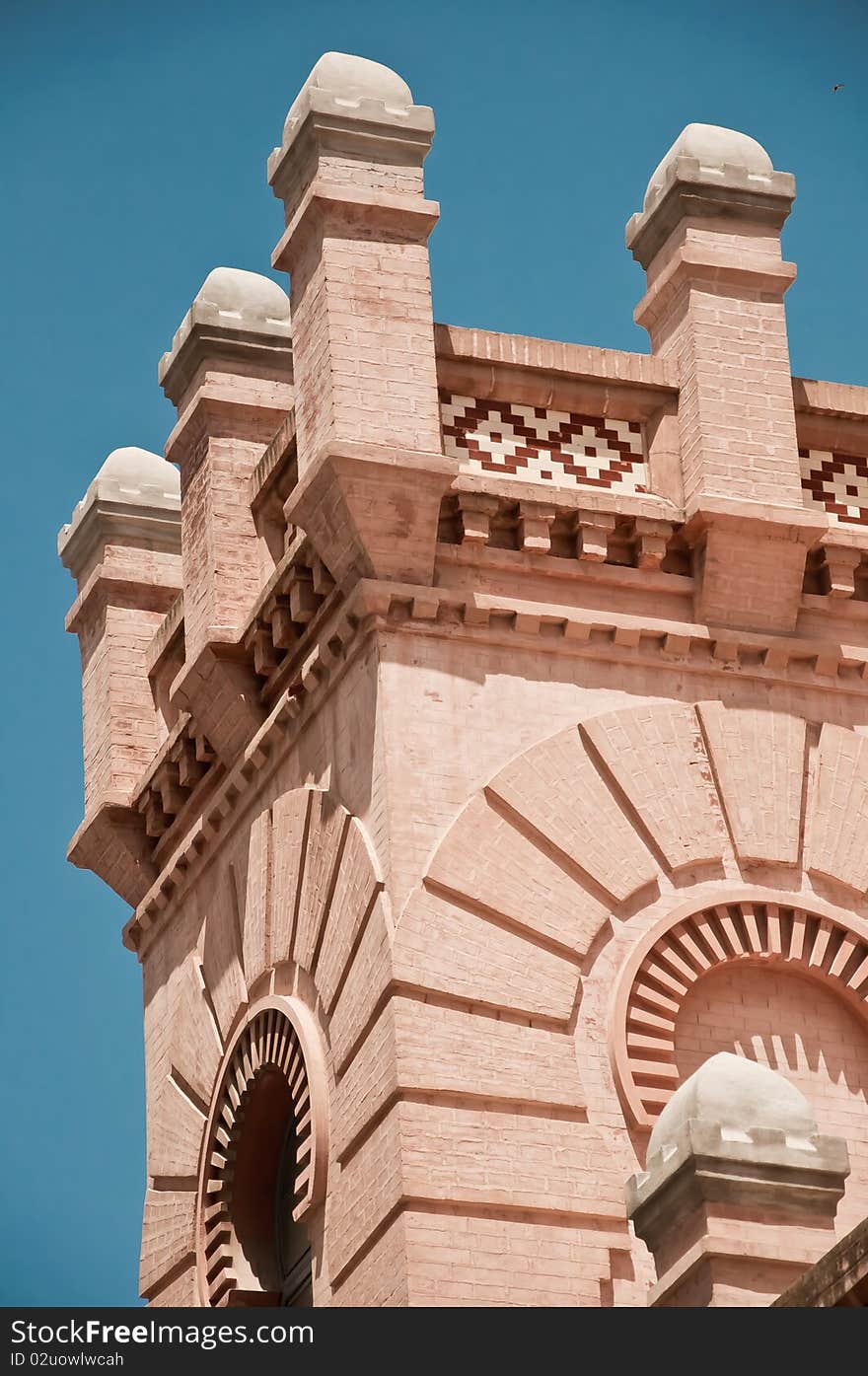 Great Theatre Falla of Cadiz, rear facade