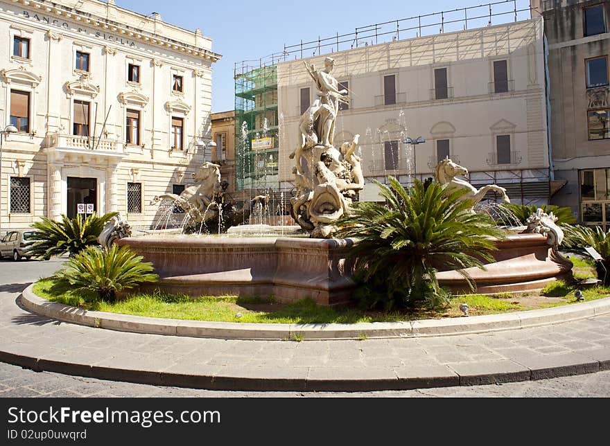 Artemide Fountain, Siracusa