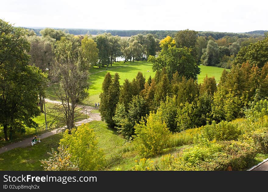 Park In Arkhangelskoe Manor