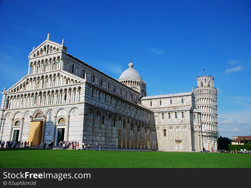 Piazza dei miracoli in pisa. Piazza dei miracoli in pisa