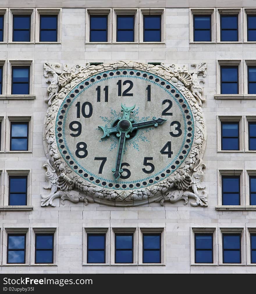 Clock in NYC