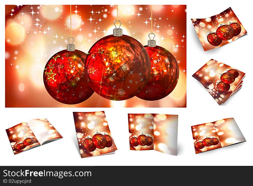 Traditional Christmas background, illustration of Christmas Card. Traditional Christmas background, illustration of Christmas Card