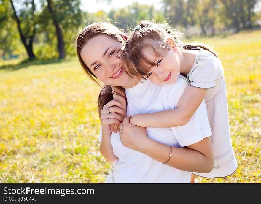 Mother and daughter