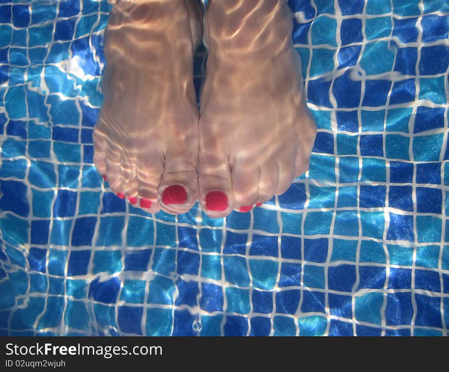 Underwater legs