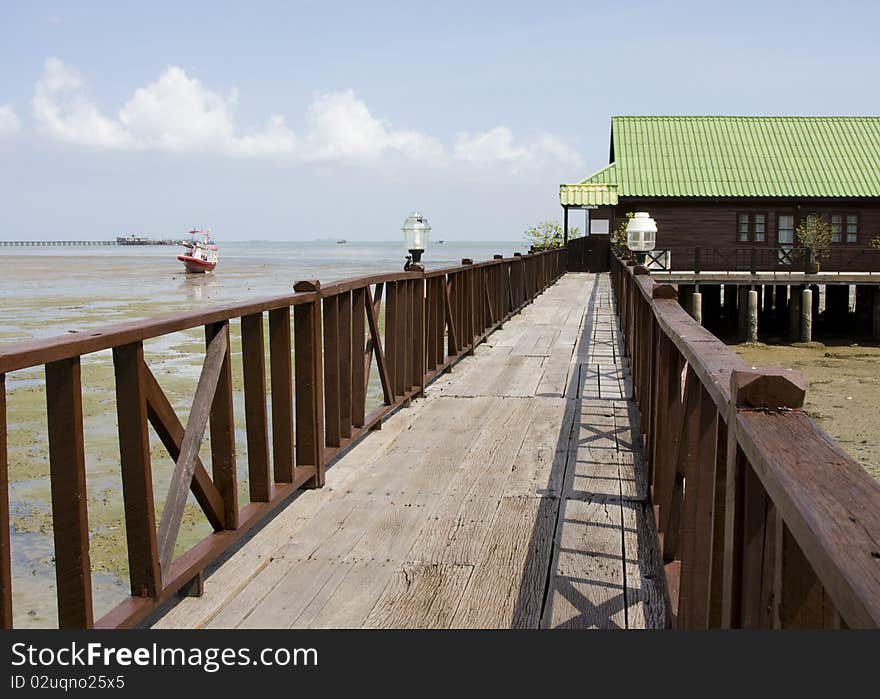 Beach house in Thailand