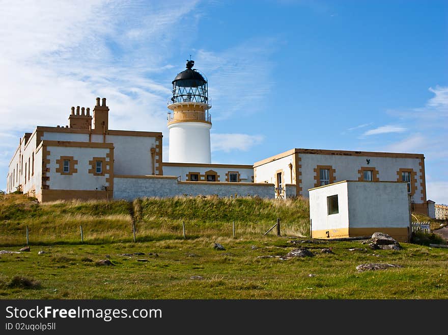 Lighthouse In Sutherland