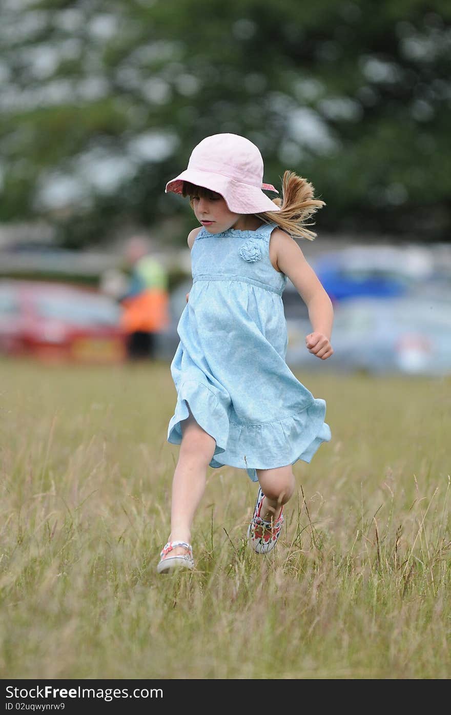 Girl Running