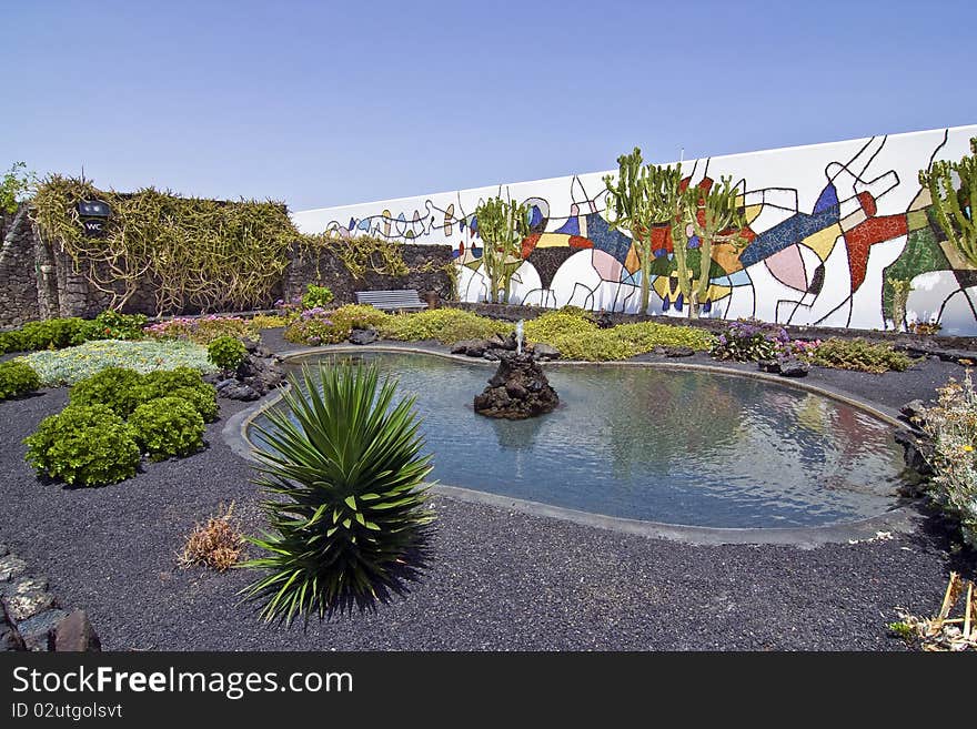 House of an artist, Lanzarote,Spain