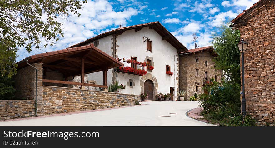 Typical Pyrenees Village