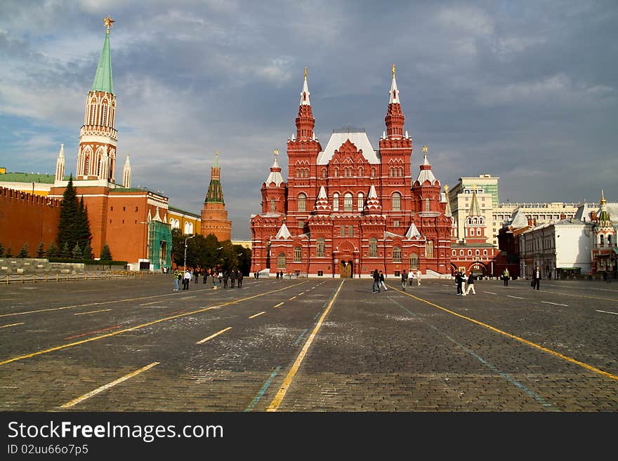 Kremlin on the Red Square