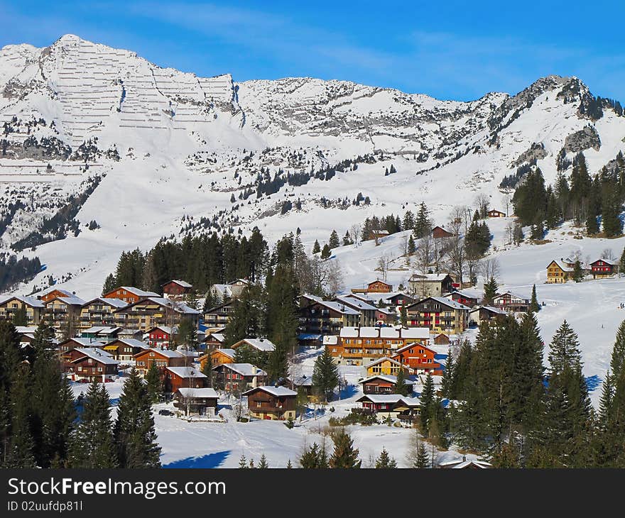 Winter In The Alps