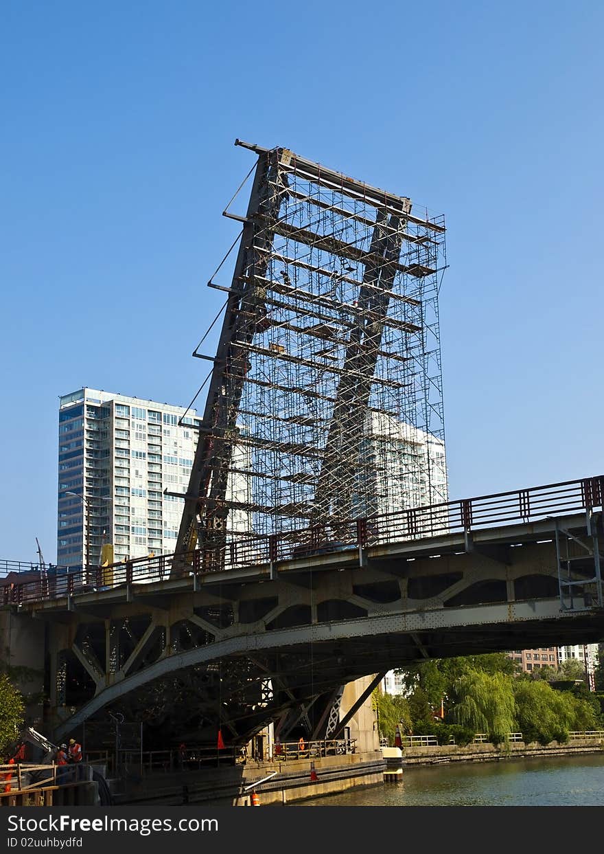 Working On The Bascule Bridge