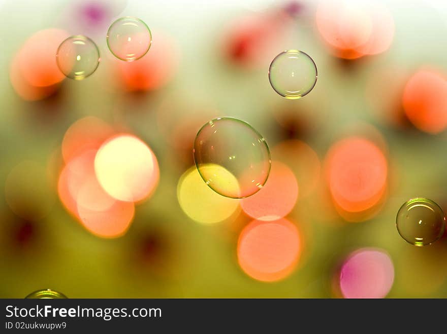 Bubblues with beautiful out of focus background. Bubblues with beautiful out of focus background