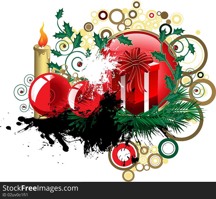 Abstract Christmas Background