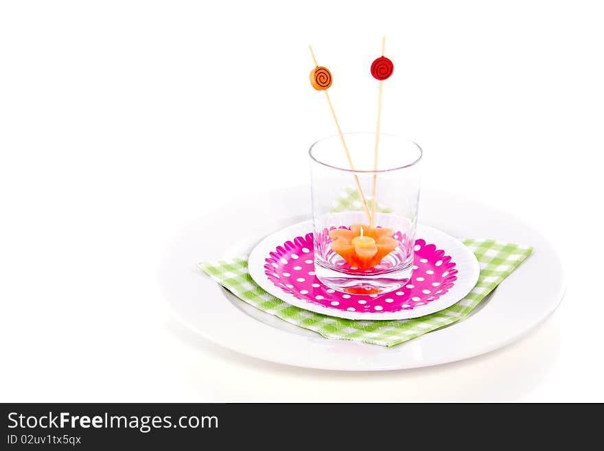 Cheerful Decorated Plate