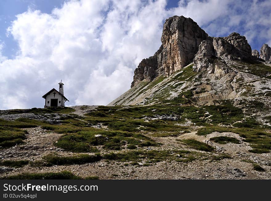 Landscape Dolomites of northern Italy