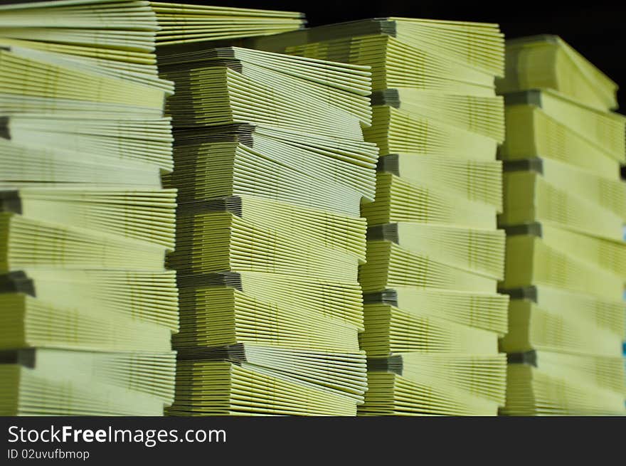 Paper stack, use to background