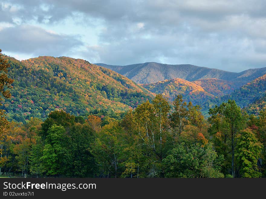 Morning Light Upon The Smokies