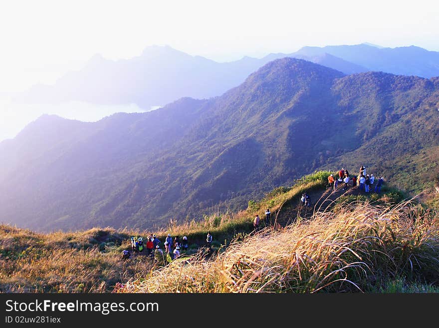 Tropical Mountains, North of Thailand. Tropical Mountains, North of Thailand