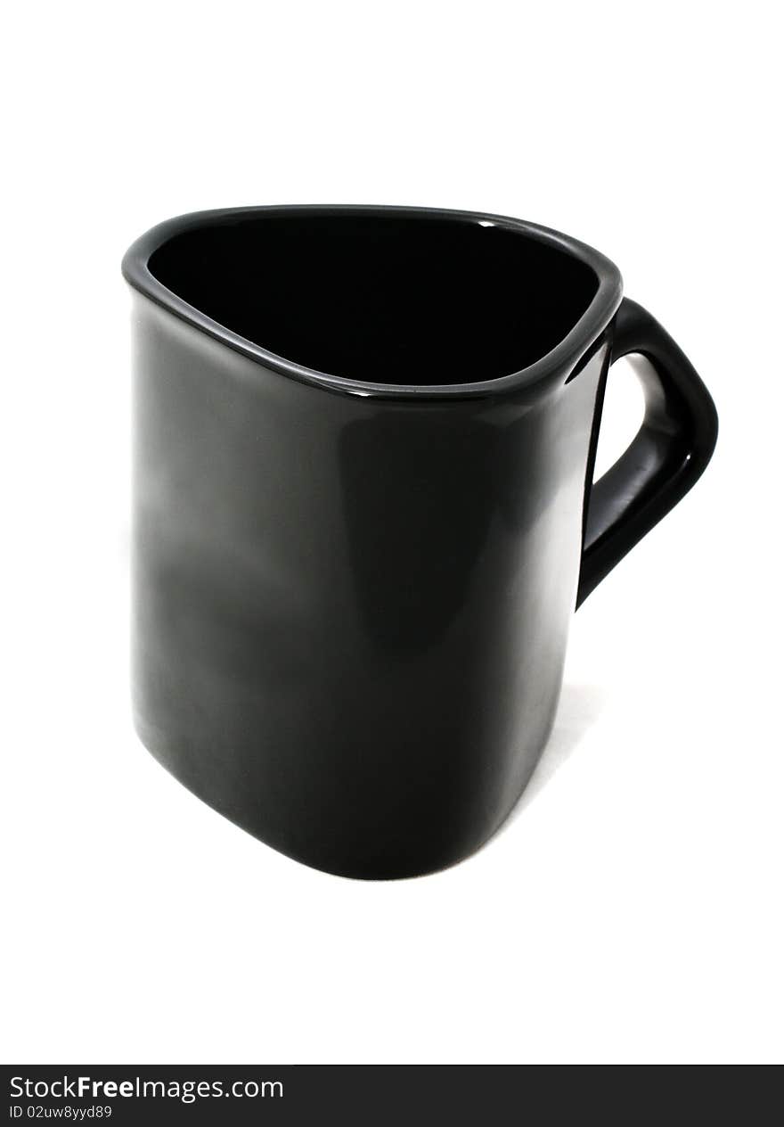 Black triangle cup