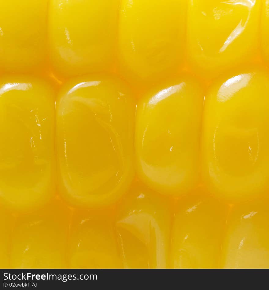 Close-up of Sweet corn background