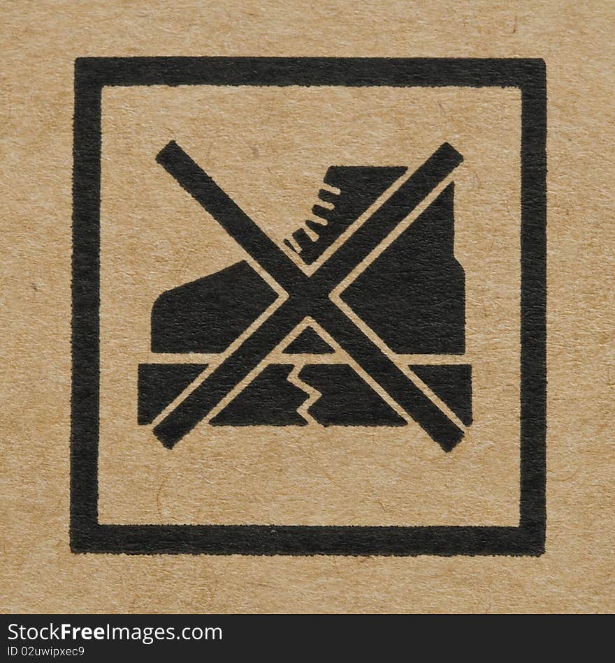 The Symbol on Cardboard