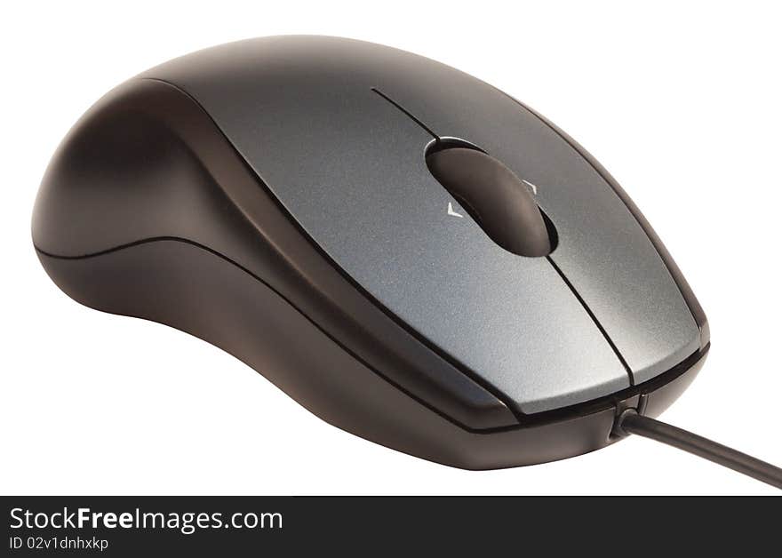 Computer mouse,isolated on white with clipping path.