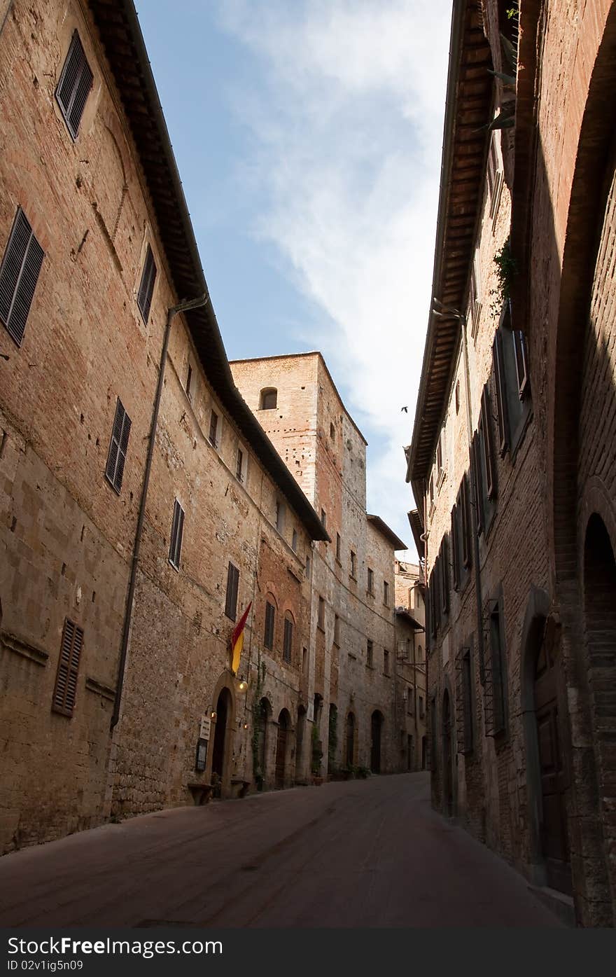 Landscape in Chianti, Tuscany, Italy. Landscape in Chianti, Tuscany, Italy