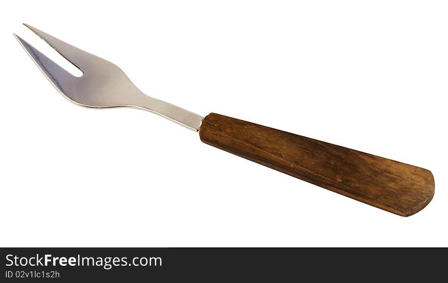 Fork,isolated on white with clipping path.