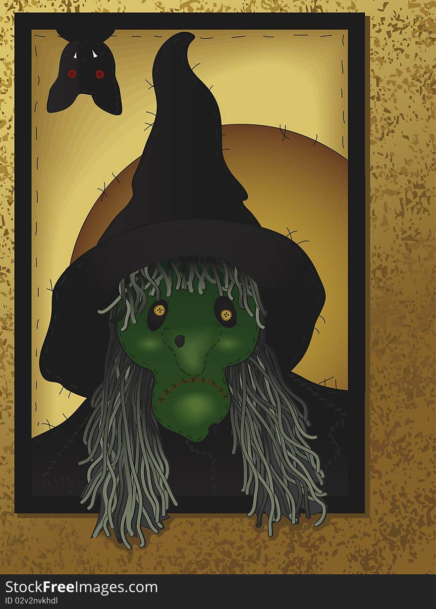 A dimensional applique of a creepy witch and a bat

File utilizes simple blends. A dimensional applique of a creepy witch and a bat

File utilizes simple blends