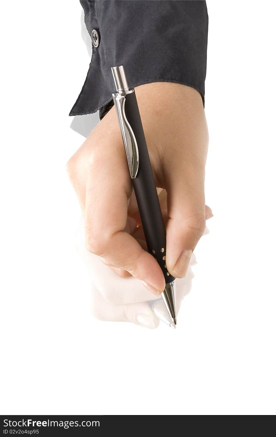 Hand With Pen Writing