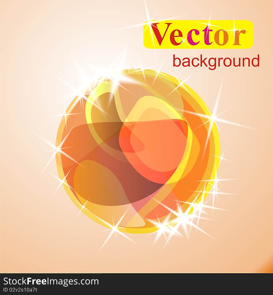 Abstract vector colorful background