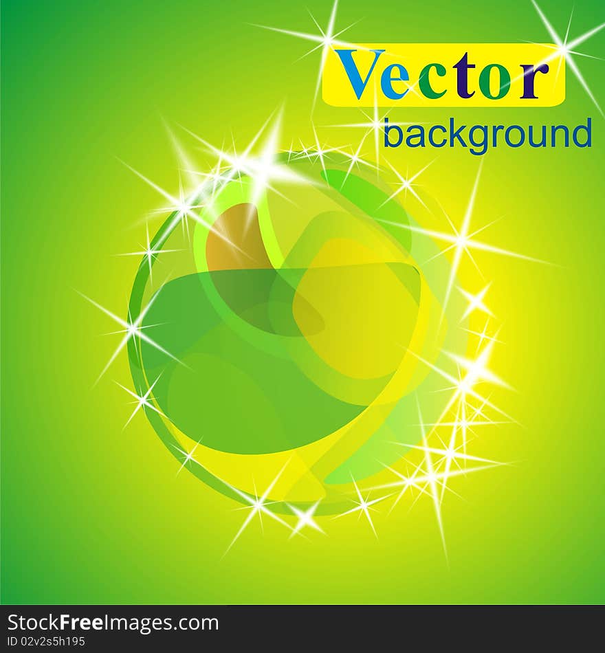 Shine abstract vector colorful background