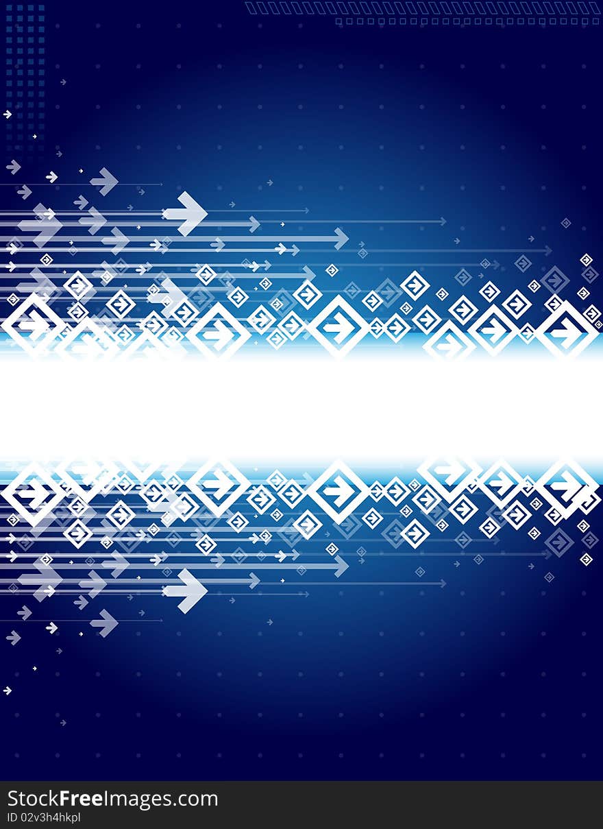 Abstract Background With Arrows