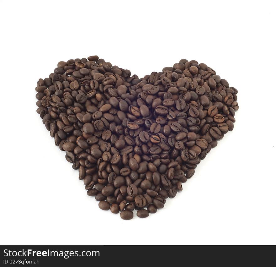 Heart of coffee