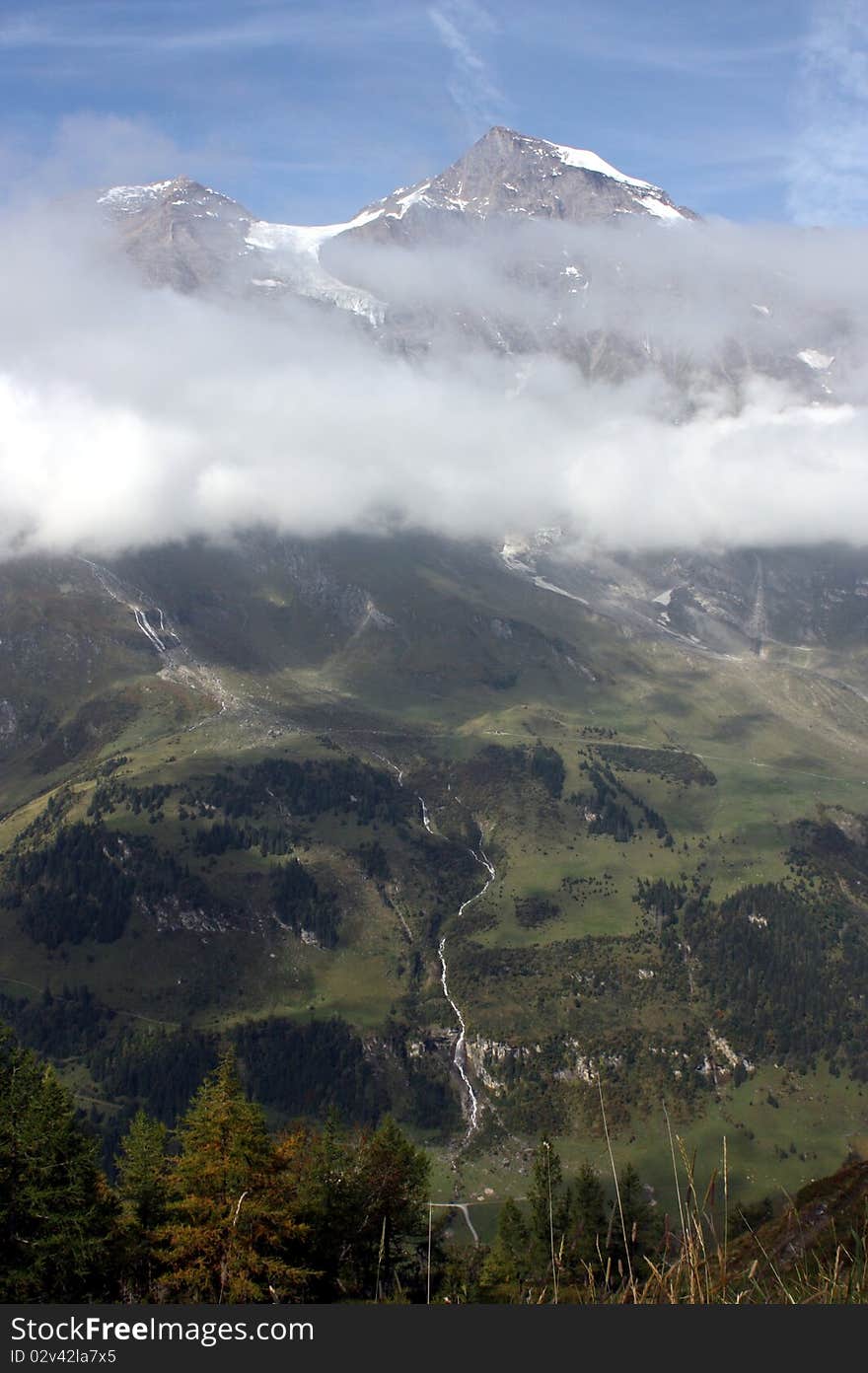 Taken from the Alpine Road. Taken from the Alpine Road