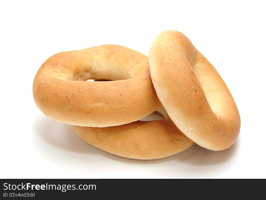 Three bagels (baranka)