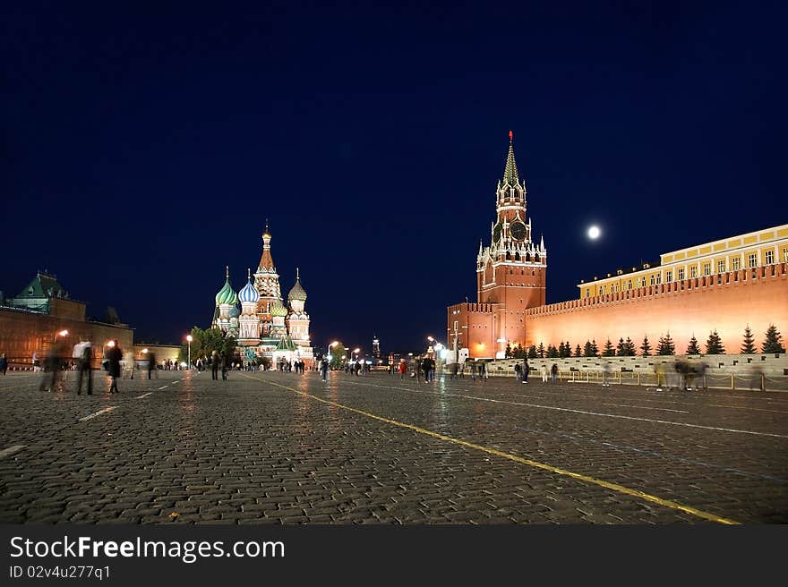 Red Square At Night