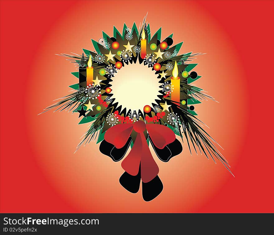 Wreath christmas