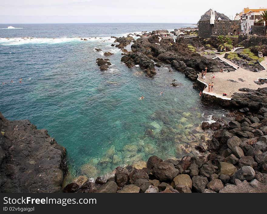 Coast of the Canary Islands,Tenerife, Spain