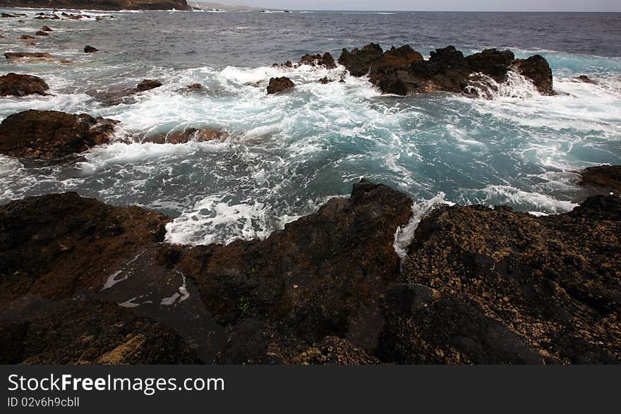 Coast of the Canary islands, Tenerife