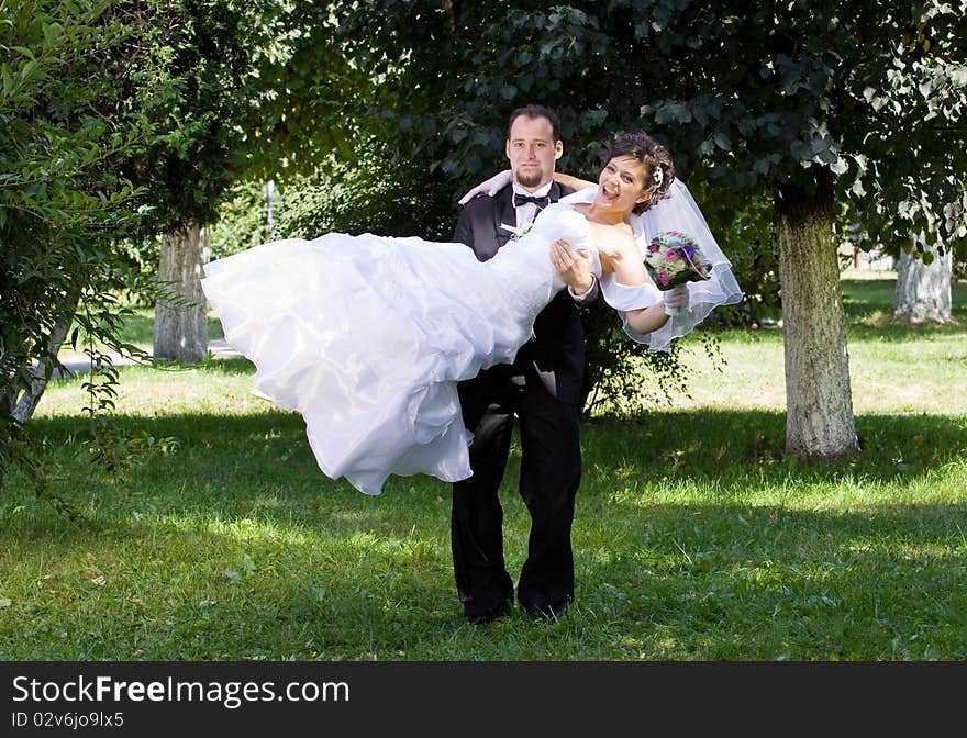 Bride and groom